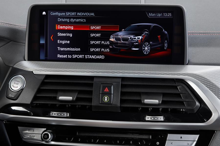 Детали интерьера BMW X4 M40d (G02) 2018 года  (WW) (фото 189 из 213)